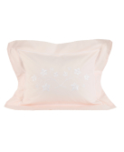 Taie de coussin brodée "Jardin botanique" - Noël Paris