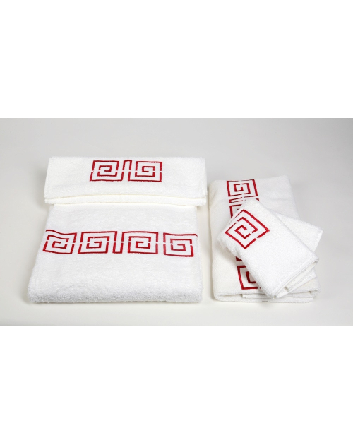 Serviettes éponge brodées OMEGA - Noël Paris