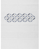 Serviettes éponge brodées ILLUSION