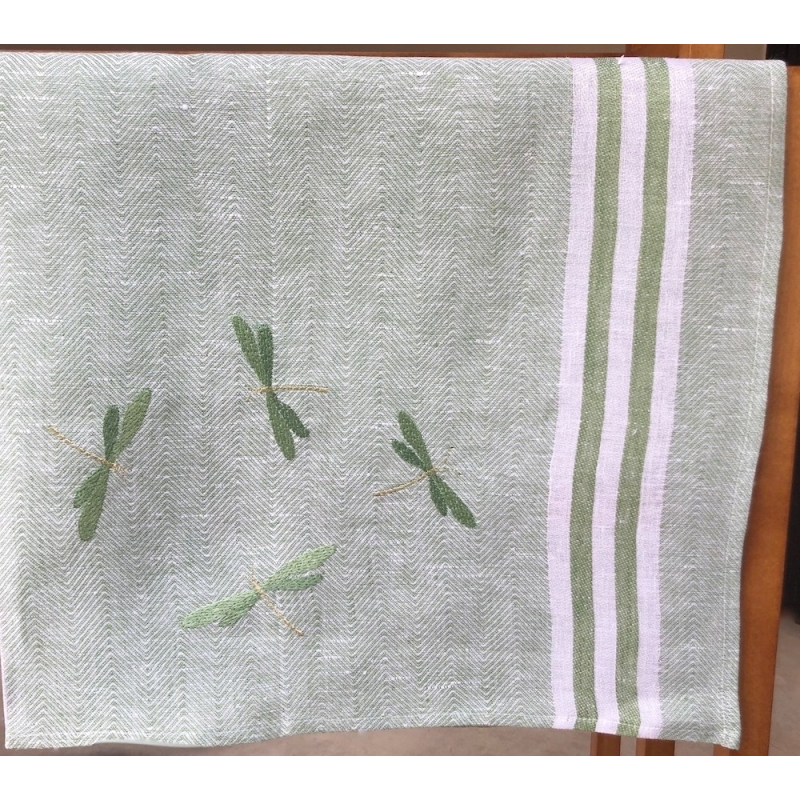"Libellules" dish cloth