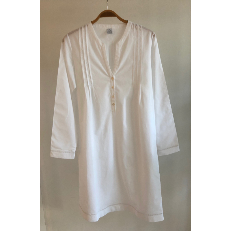 Chemise de nuit "Plis"