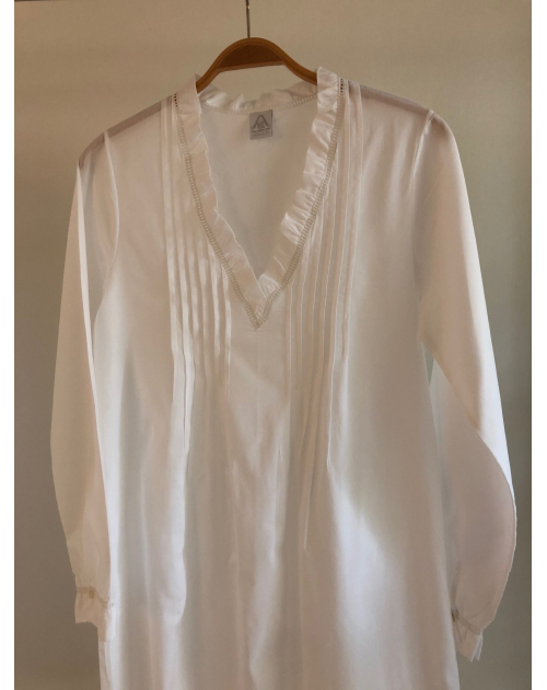 Chemise de nuit "Villandry"  (manches longues)
