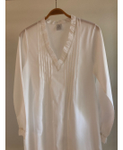 Chemise de nuit "Villandry"  (manches longues)