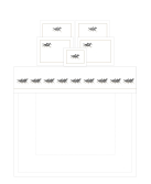 "Zebres" bed set
