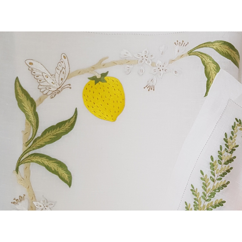 "Citron" placemat pattern