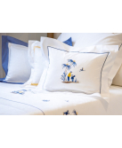Taie de coussin brodée "Si Kiang"