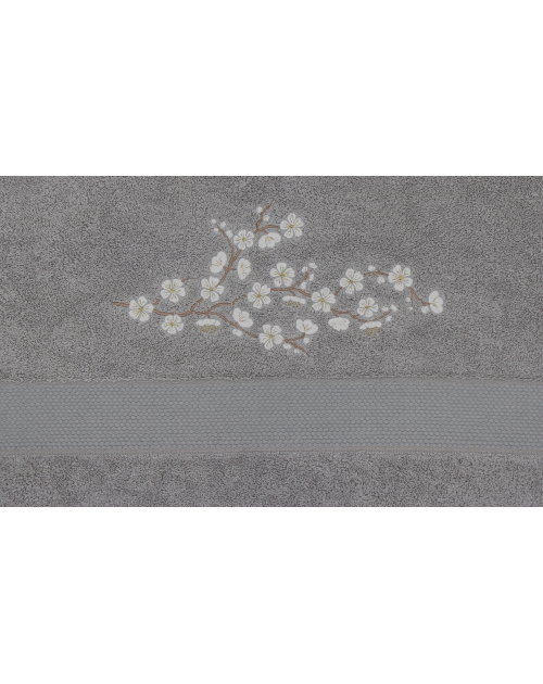 Eponge brodée "Fleurs de Pommier"