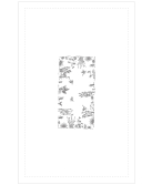 "Chasse" tablecloth pattern