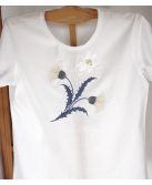 T-shirt classique brodé "Lys et Chardon"