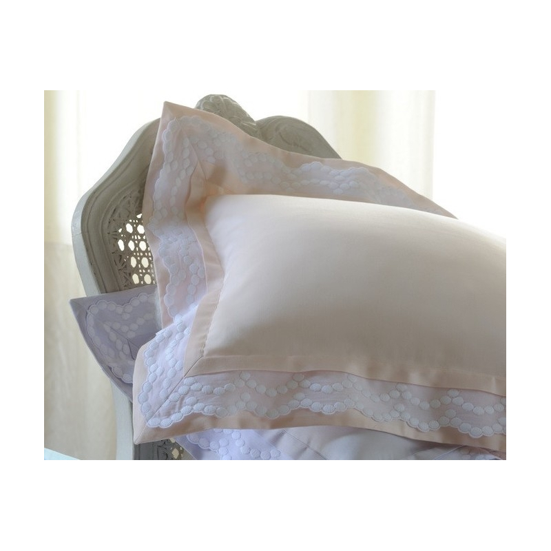 Taie de coussin "Plumetis"