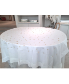 Nappe brodée "Sparkle"