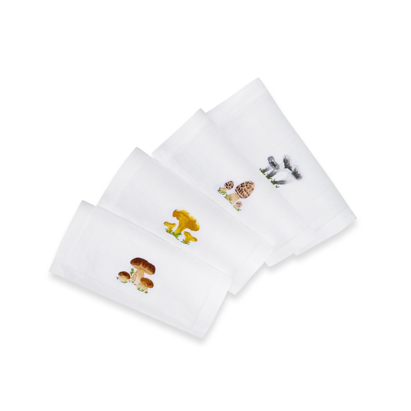"Champignons " cocktail napkins