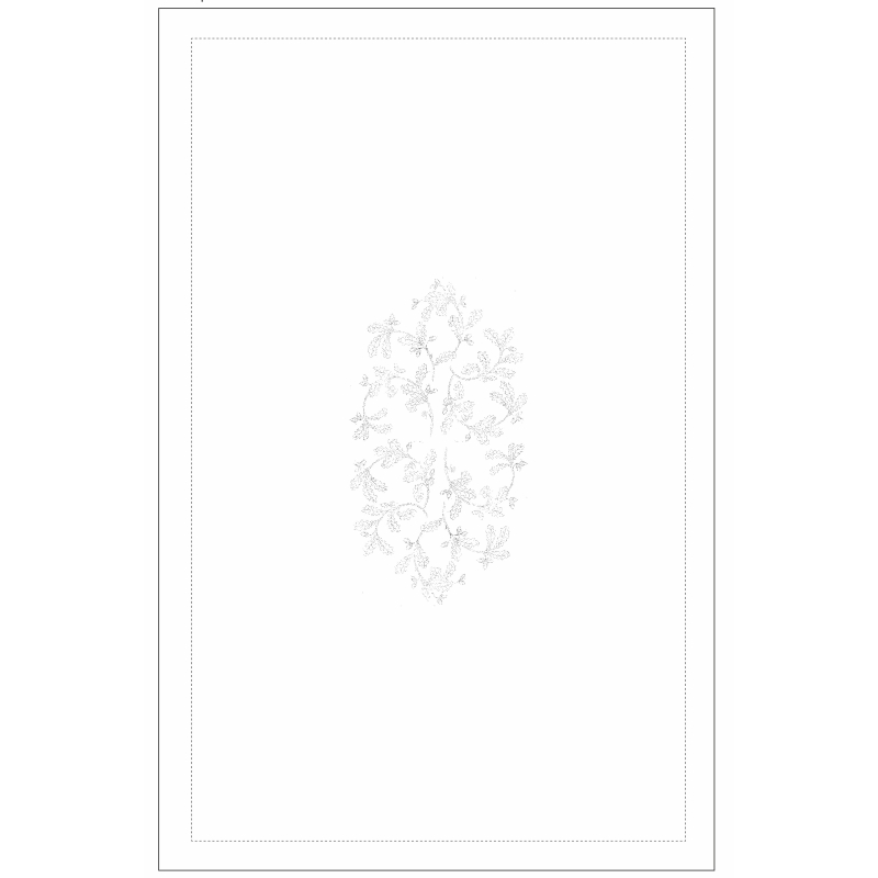 Nappe à broder " Chêne"