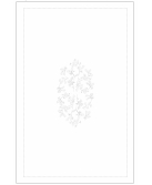 Nappe à broder " Chêne"