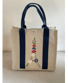 Embroidered  "Tour Eiffel" tote bag
