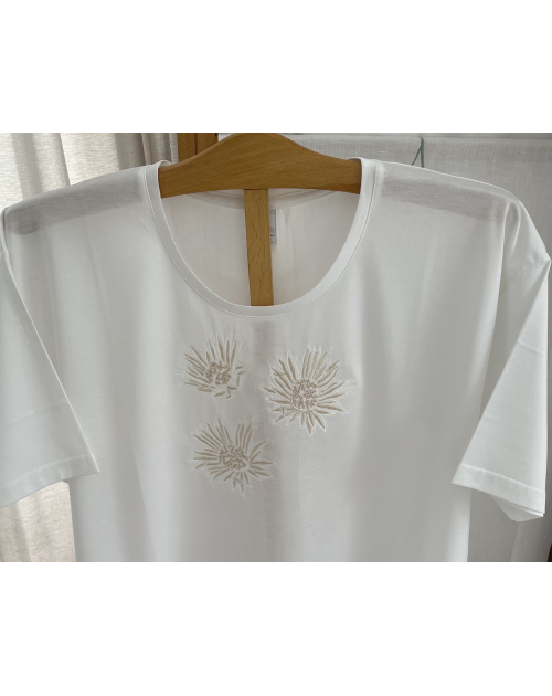 T-shirt classique brodé "Crystal Palace"