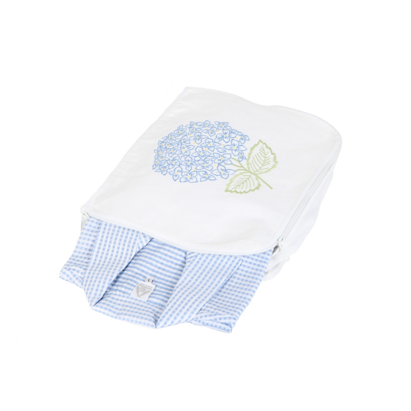 Trousse chemise Hortensia Bleu - Noël Paris