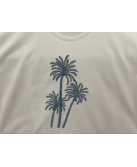 T-shirt de nuit brodé "Palm Beach"
