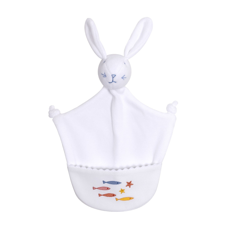 Doudou lapin Lagon