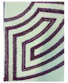 "Frise Grecque" tea tablecloth pattern