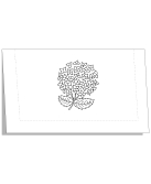 "Hortensia" pouch pattern