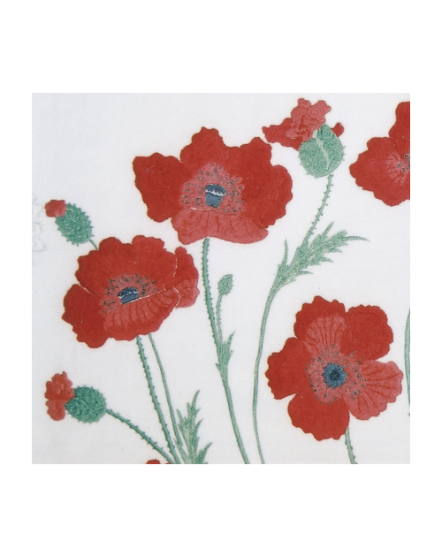 "Fleurs des champs" tea tablecloth pattern