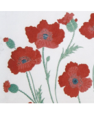 Nappe à thé à broder "Fleurs des champs"