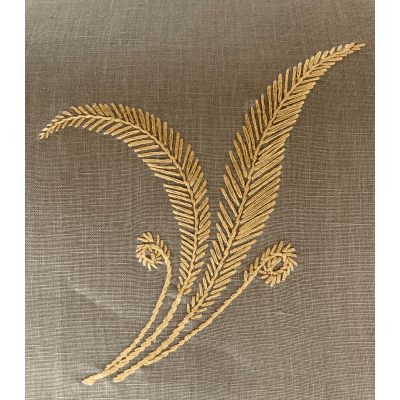 "Petites fougères" placemat pattern