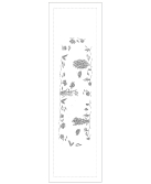Chemin de table "Coquillages et Poissons"