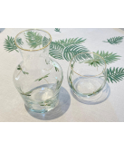 "Dragonfly" hand painted glass