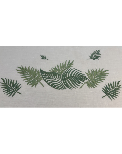 "Amazone" embroidered tablecloth