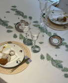 Nappe brodée "Amazone"