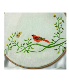 "Paradise Garden" pattern pouch