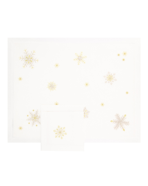 Set de table et serviette "Cristaux"
