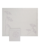 Set de table et serviette "Ombelles"