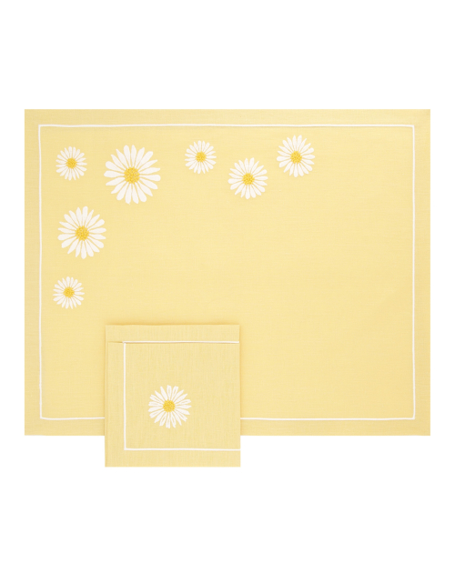 place mat and napkin "Quand vient l'été"