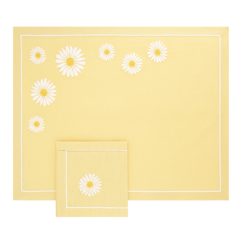 Set de table et serviette "Quand vient l'été"