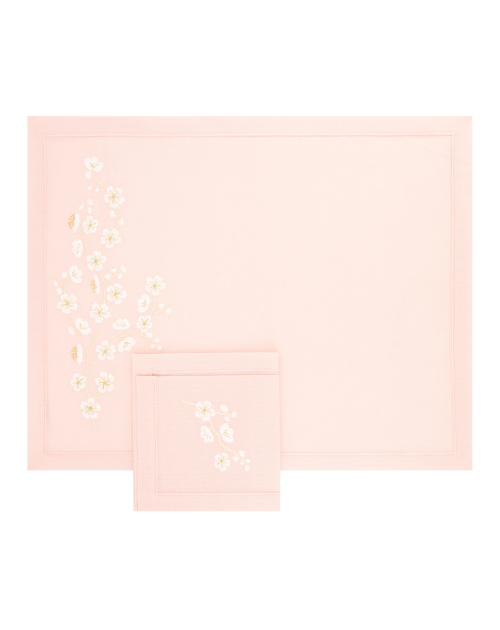 Set de table et serviette "Madame Butterfly"