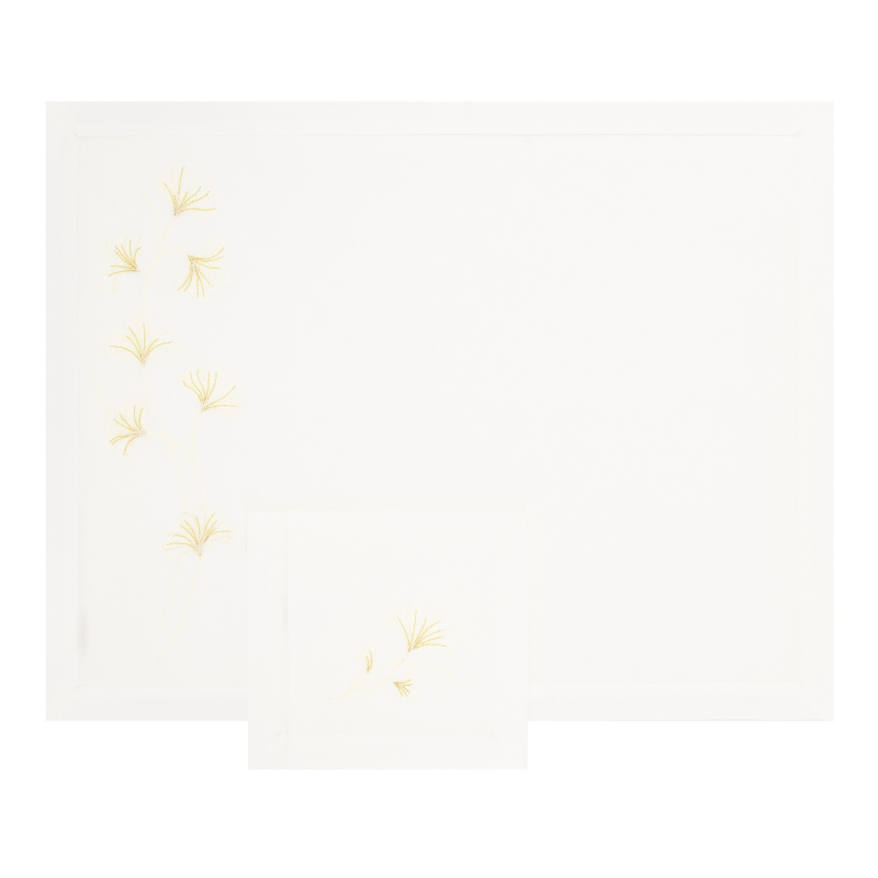 Set de table et serviette "Sous le vent"
