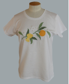 T-shirt classique brodé "Agrumes" - Noël Paris